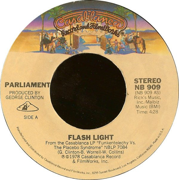 Parliament : Flash Light (7", Single, Styrene, Ter)