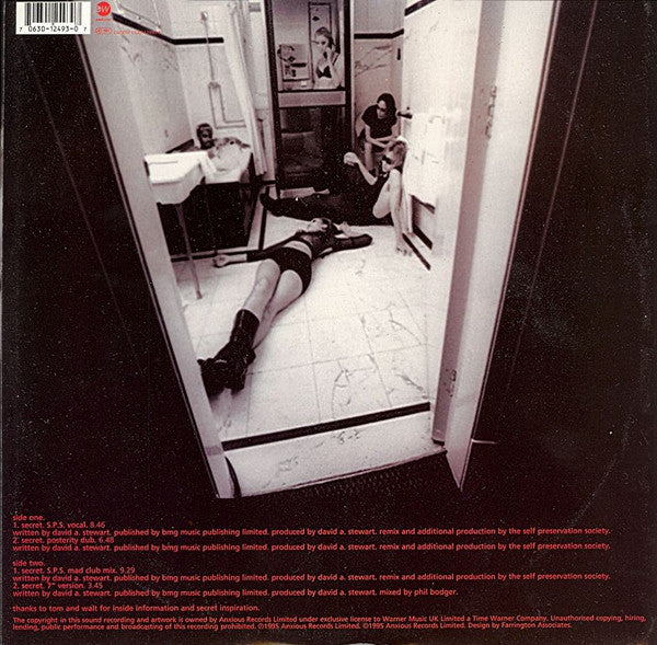 Dave Stewart* : Secret (12")