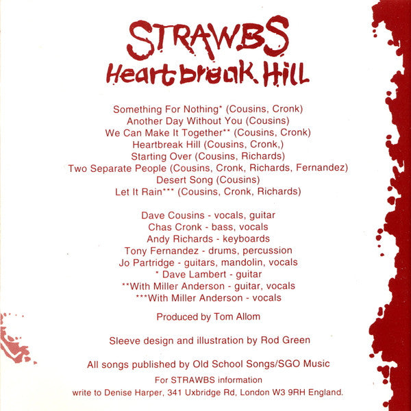 Strawbs : Heartbreak Hill (CD, Album)