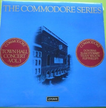 Don Byas, Slam Stewart, Teddy Wilson, Flip Phillips : Town Hall Concert Vol. 3 (LP, Mono)