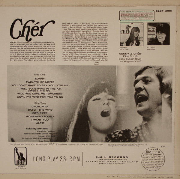 Cher : Chér (LP, Album)