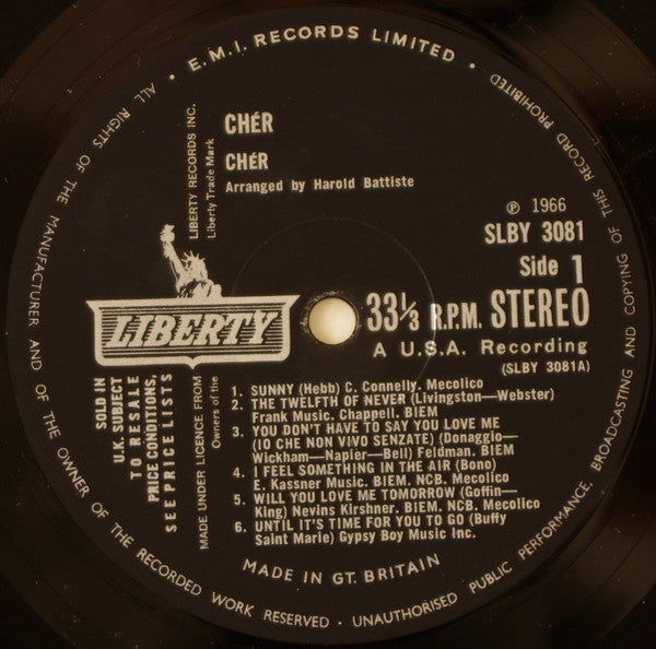 Cher : Chér (LP, Album)