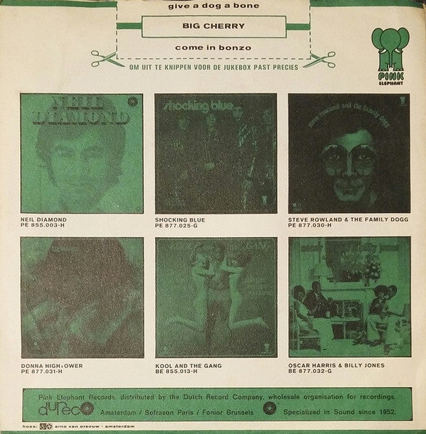 Big Cherry : Give A Dog A Bone (7", Single)