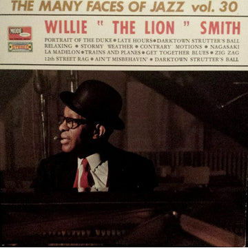 Willie "The Lion" Smith : The Many Faces Of Jazz Vol.30 (LP, Comp)