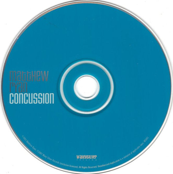 Matthew Ryan : Concussion (CD, Album)