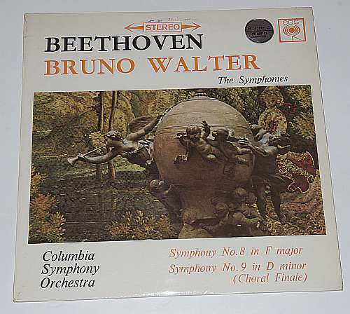 Ludwig van Beethoven, Bruno Walter, Columbia Symphony Orchestra : The Symphonies / Symphony No. 8 In F Major / Symphony No. 9 In D Minor (Choral Finale) (LP)