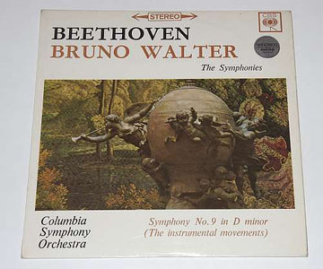 Bruno Walter, Ludwig van Beethoven, Columbia Symphony Orchestra : The Symphonies / Symphony No. 9 In D Minor (The Instrumental Movements) (LP)