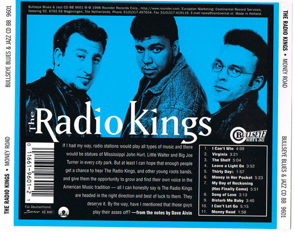 The Radio Kings : Money Road (CD, Album)