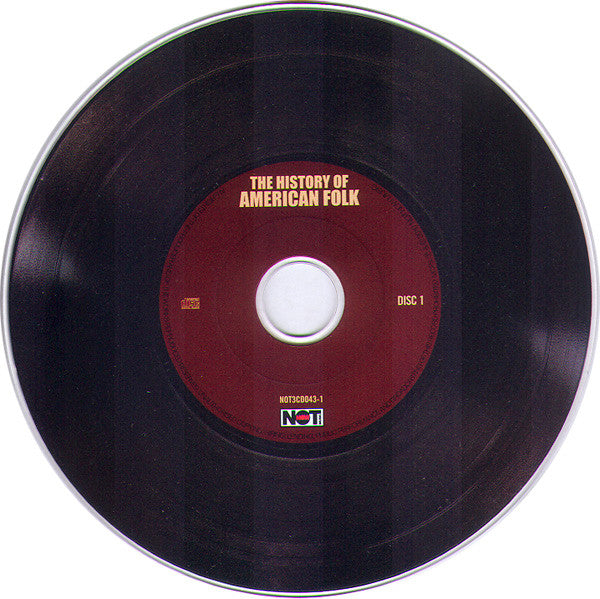 Various : The History Of American Folk (Songs Of Hope And Struggle) (3xCD, Comp, RM)