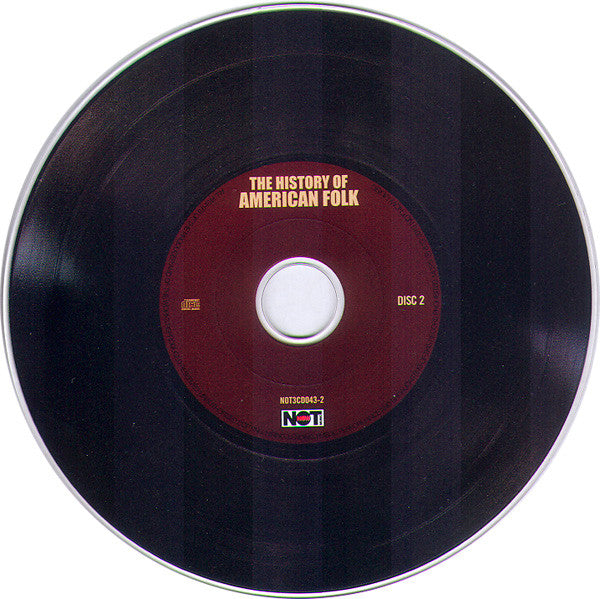 Various : The History Of American Folk (Songs Of Hope And Struggle) (3xCD, Comp, RM)