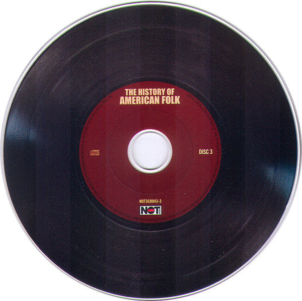 Various : The History Of American Folk (Songs Of Hope And Struggle) (3xCD, Comp, RM)