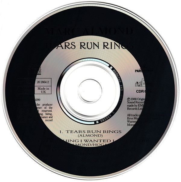 Marc Almond : Tears Run Rings (CD, Single)