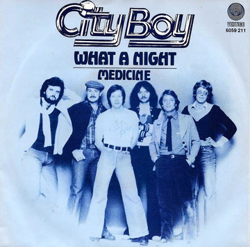 City Boy : What A Night (7", Single)