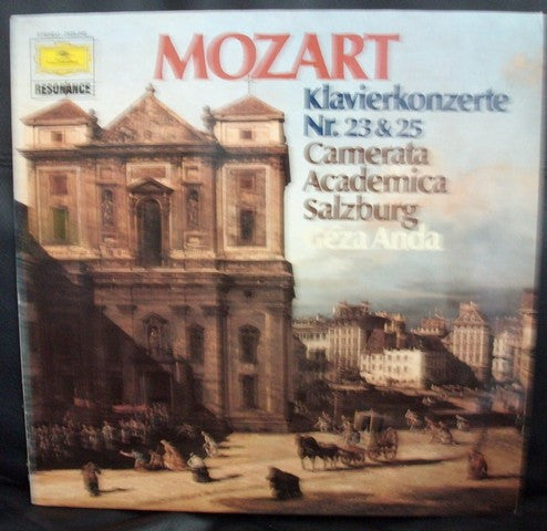 Wolfgang Amadeus Mozart, Géza Anda, Camerata Academica Salzburg : Klavierkonzerte Nr. 23 & 25 (LP, Comp, RE)