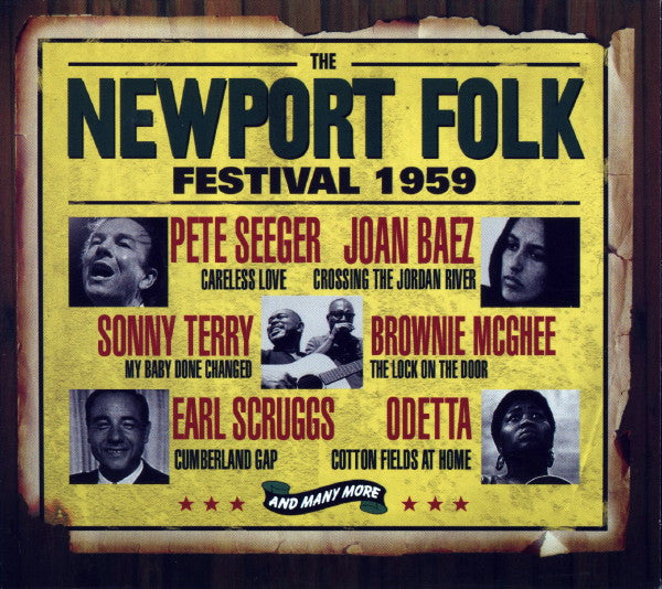 Various : The Newport Folk Festival 1959 (3xCD, Comp, RE)