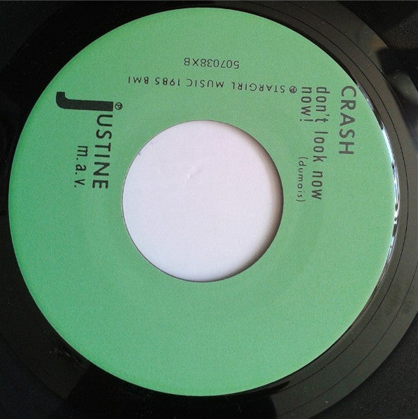 Crash (6) : Don't Look Now (7", Single, Blu)