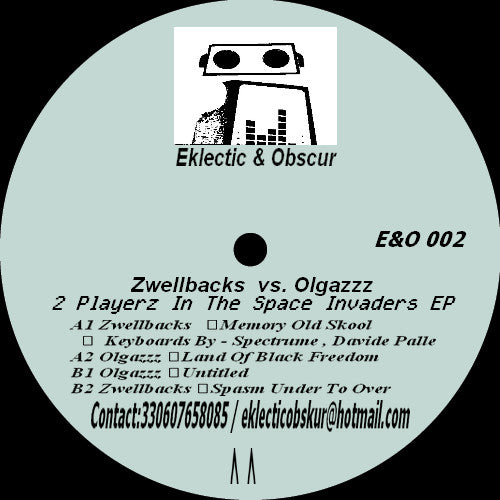 Zwellbacks vs. Olgazzz : 2 Playerz In The Space Invaders EP (12", Ltd)