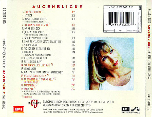 Claudia Jung : Augenblicke (CD, Comp)