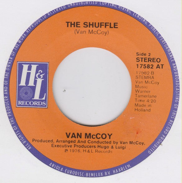 Van McCoy : Soul Cha Cha (7", Single)
