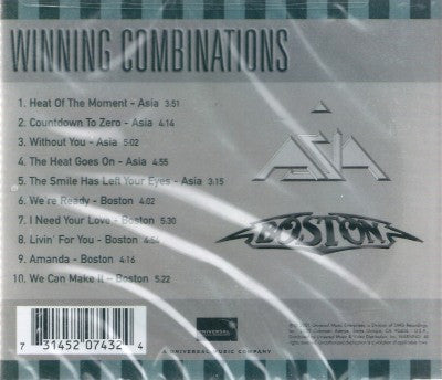 Asia (2) / Boston : Winning Combinations (CD, Comp)