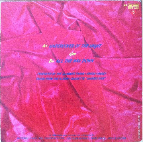 The Rolling Stones : Undercover Of The Night  (7", Single)