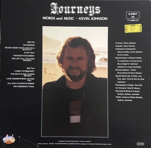 Kevin Johnson (5) : Journeys (LP, Album)