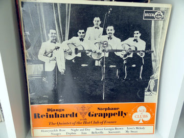 Django Reinhardt - Stéphane Grappelli With Quintette Du Hot Club De France : Django Reinhardt & Stephane Grappelly With The Quintet Of The Hot Club Of France (LP, Album, Mono)