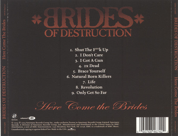 Brides Of Destruction : Here Come The Brides (CD, Album, Enh)