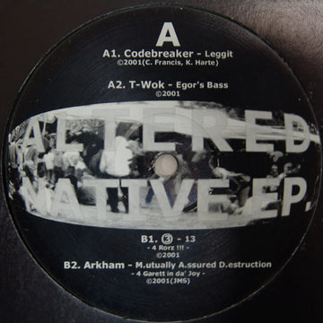 Various : Altered Native EP (12")