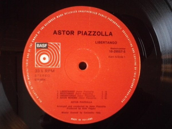 Astor Piazzolla : Libertango (LP, Gat)
