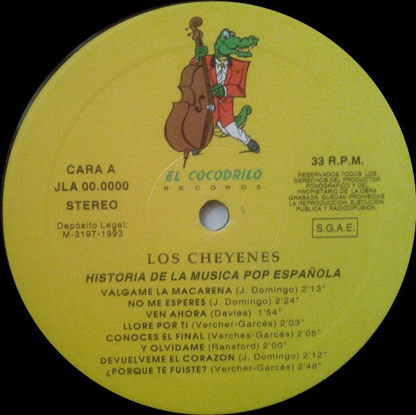 Los Cheyenes : Discografia Completa  (LP, Comp, RE)