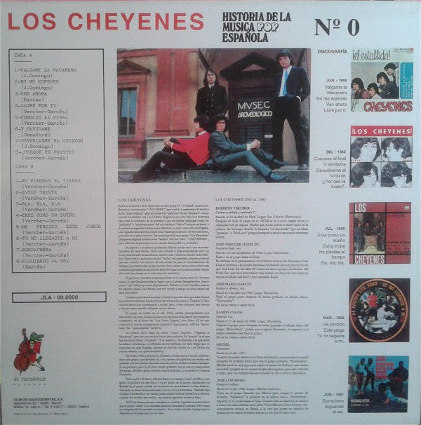 Los Cheyenes : Discografia Completa  (LP, Comp, RE)