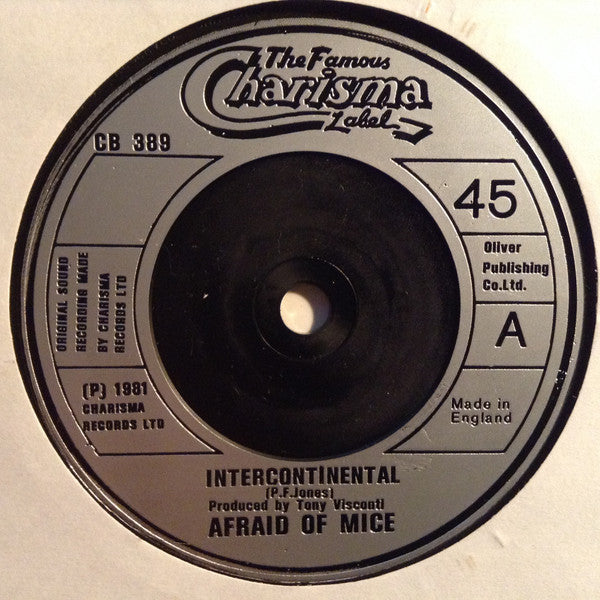 Afraid Of Mice : Intercontinental (7", Single)