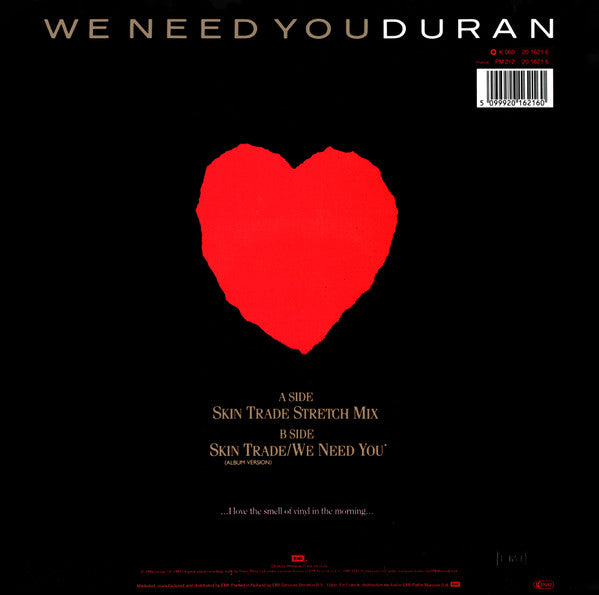 Duran Duran : Skin Trade (12")