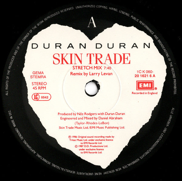 Duran Duran : Skin Trade (12")