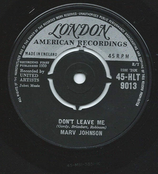 Marv Johnson : You Got What It Takes (7", Single, 4 P)