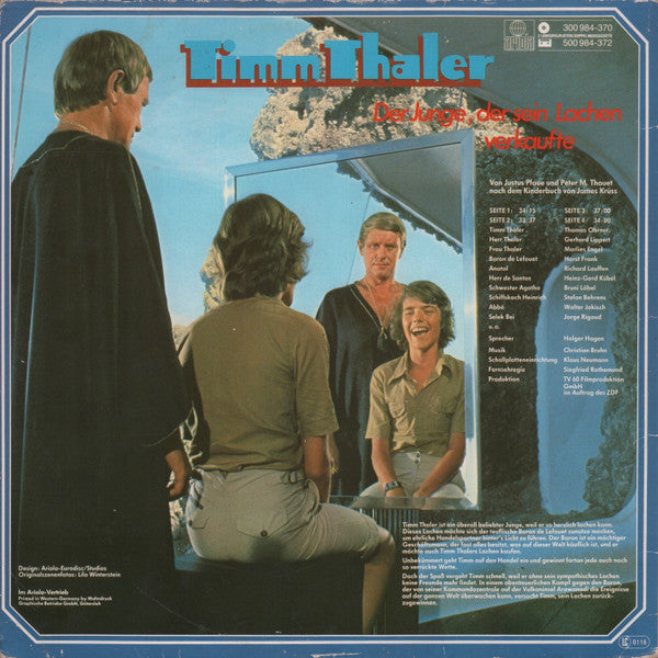 James Krüss : Timm Thaler - Der Junge, Der Sein Lachen Verkaufte (2xLP, Comp)
