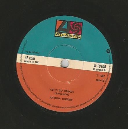 Arthur Conley : Sweet Soul Music  (7", Single, RE)