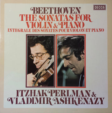 Ludwig Van Beethoven, Itzhak Perlman, Vladimir Ashkenazy : The Sonatas For Violin And Piano (5xLP + Box)