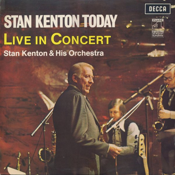 Stan Kenton And His Orchestra : Stan Kenton Today (Live In Concert) (2xLP, Gat)