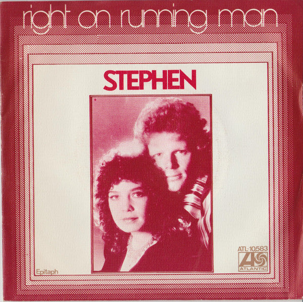 Stephen (16) : Right On Running Man (7", Single)