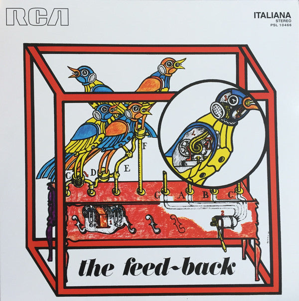 The Feed-Back : The Feed-back (LP, Album, RE, RM, S/Edition + CD, Album, RE)