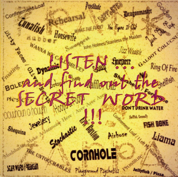 Frank Zappa : Listen ... And Find Out The Secret Word !!! (2xLP, Unofficial, Cle)