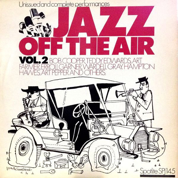 Various : Jazz Off The Air Vol. 2 (LP, Mono)