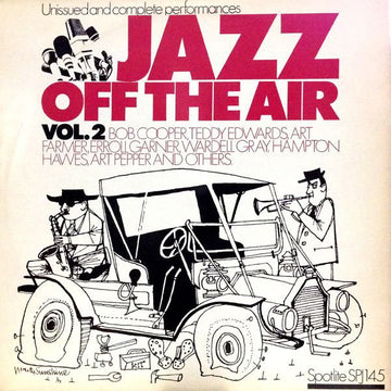 Various : Jazz Off The Air Vol. 2 (LP, Mono)