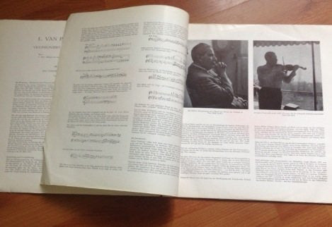 Ludwig van Beethoven / Arthur Grumiaux / Concertgebouworkest - Eduard van Beinum : Violinkonzert D-dur Op. 61 (LP, RE, Gat)