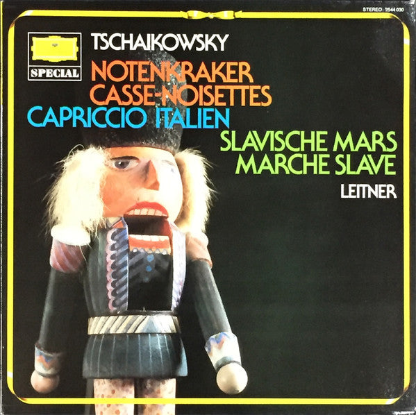 Pyotr Ilyich Tchaikovsky : Capriccio Italien - Marche Slave - Notenkraker/Casse Noisette (LP, RE)