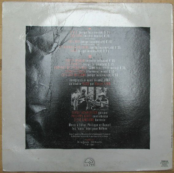 Serge Lazarevitch / Philippe Aerts / Felix Simtaine : Cats Are Welcome (LP, Album)
