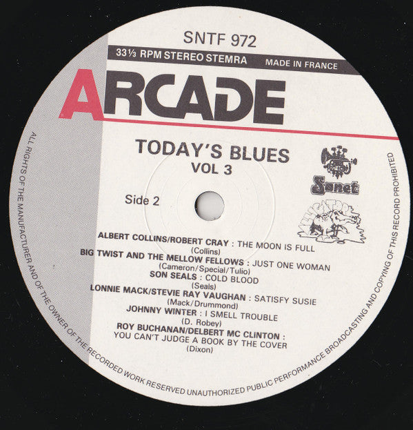 Various : Today's Blues - Volume 3 (LP, Comp)