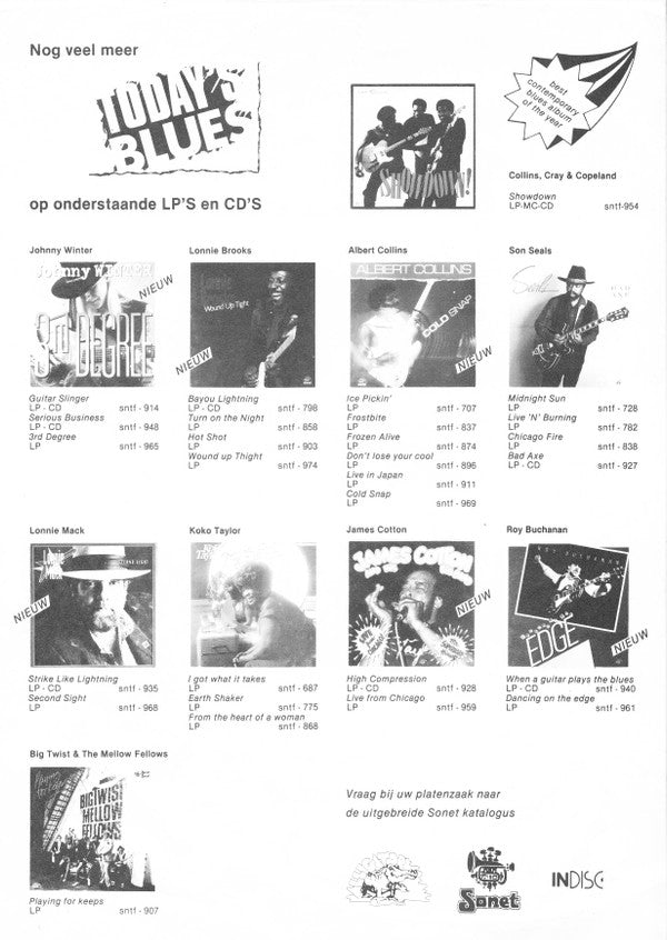 Various : Today's Blues - Volume 3 (LP, Comp)